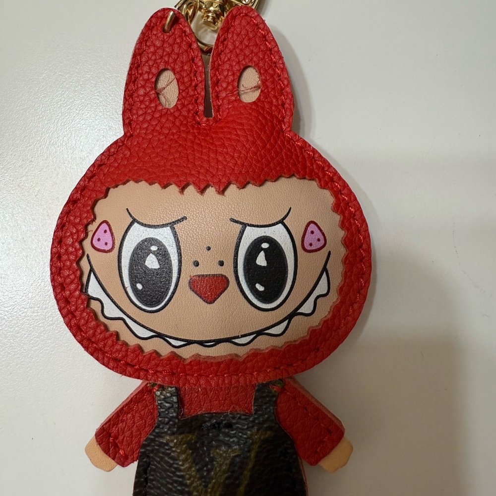 Upcycled Cartoon Character Keychain